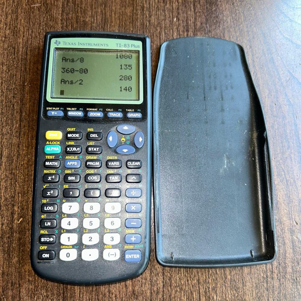 Texas Instruments TI-83 Plus Graphing Calculator